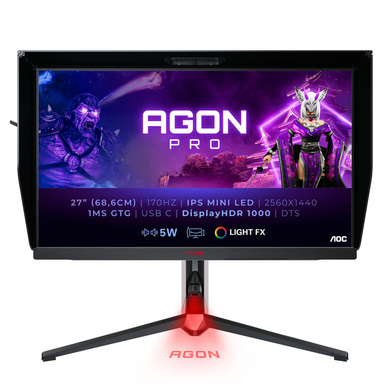 AOC AG274QXM monitor de ecrã 68,6 cm (27") 2560 x 1440 pixels Qua