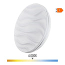 CANDEEIRO SUPER LED DE SUPERFÍCIE 24W 2490LM 4000K Ø38X7CM MODELO