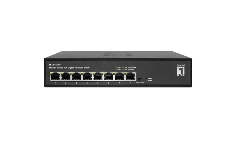 LevelOne GES-2208 switch de rede Gerido L2 Gigabit Ethernet (10/1