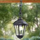 CANDEEIRO DE TETO COM CORRENTE SICAR/GIAMPY, TRANSPARENTE, E27, P