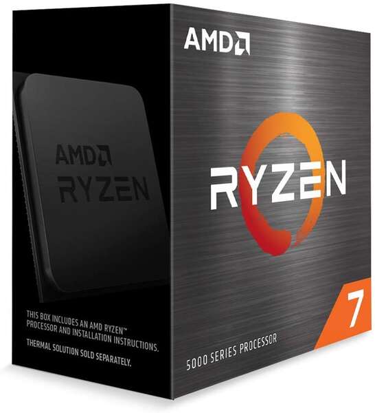 PROCESSADOR AMD RYZEN 7 5800X 4.7GHZ,AM4 32MB SEM COOLER OBRIGA A