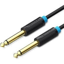 CABLE MONO VENTION BAABJ JACK 6.5 MACHO - JACK 6.5 MACHO 5M NEGRO