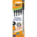 CAJA DE BOLÍGRAFOS DE TINTA DE ACEITE BIC CRISTAL ORIGINAL 516345