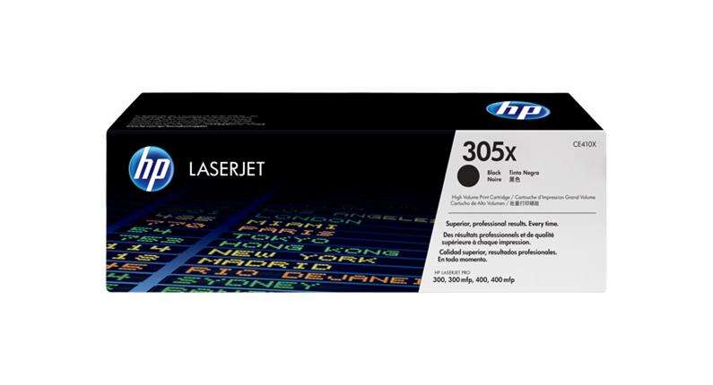 HP Toner LaserJet Original 305X Preto de elevado rendimento