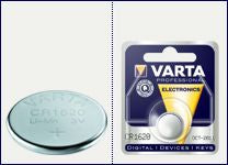 Varta CR1620 pilha Bateria descartável Lítio