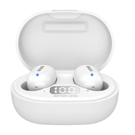 AURICULARES BLUETOOTH AIWA EBTW-150WTMKII COM CAIXA DE CARGA AUTO