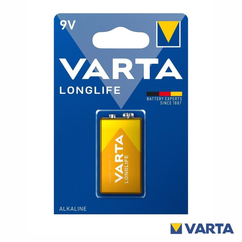 Varta Longlife Extra 9V Bateria descartável Alcalino