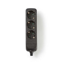 NEDIS EXTENSAO ELECTRICA S/CABO C/3TOMADAS
