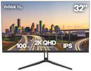 MONITOR NILOX 32" IPS 100 HZ HDMI DP 2560 X 1440