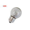 LÂMPADA INCANDESCENTE ESFÉRICA TRANSPARENTE 60W E27 125V (SOMENTE