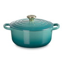 LE CREUSET - COCOTTE REDONDA SIGNATURE 20CM BLUE RIVIERA 21177200