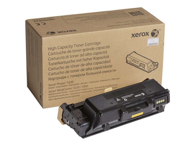 TONER XEROX PRETO CAPACIDADE ELEVADA (8500 PAGINAS) - 106R03622