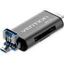 Vention CCHH0 leitor de cartões USB Type-A/USB Type-C/Micro-USB C