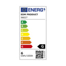 LÂMPADA DE VELA LED B35 E14, 6 W, 500 LM, 3 CCT, Ø35 X 106 MM