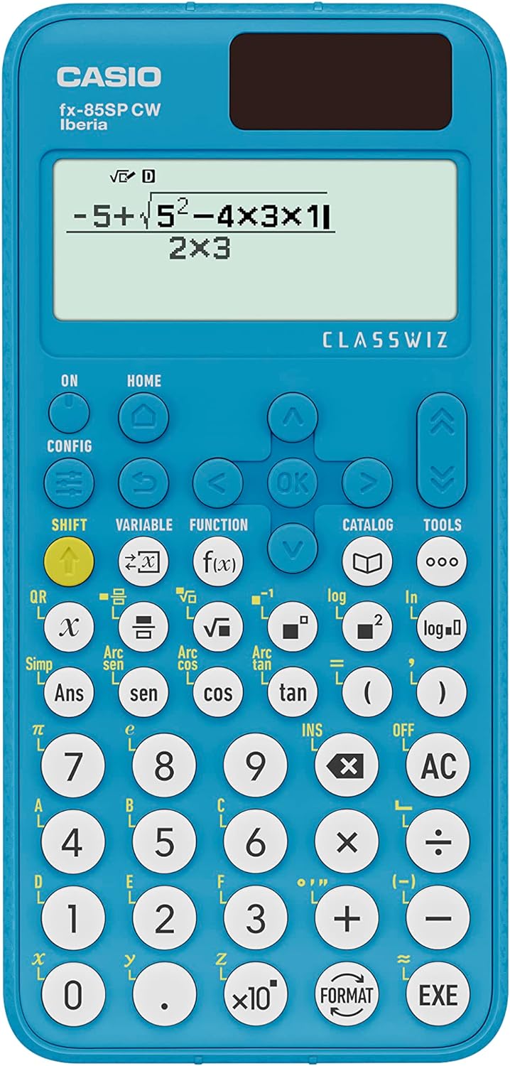 CALCULADORA CIENTÍFICA CASIO CLASSWIZ FX-85 SP CW AZUL