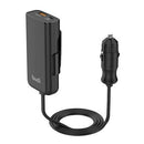 CARREGADOR DE ISQUEIRO BUDI 105W USB + USC-C PD+QC3.0 PRETO