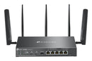 OMADA 4G+ CAT6 AX3000 GIGABIT VPN GATEWAY WITH 4-PORT POE+