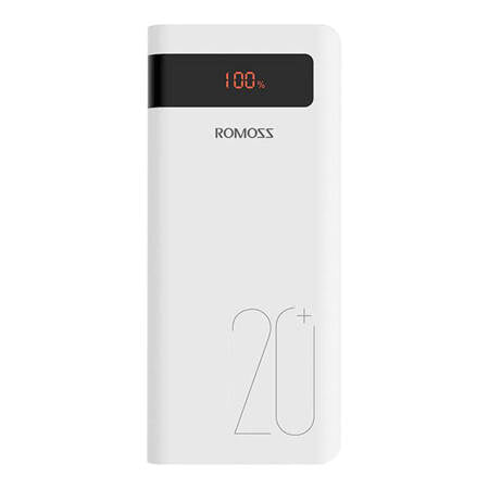 POWERBANKA ROMOSS SENSE 6PS+ 20000MAH BRANCO