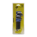 JOGO PETACA 9 CHAVES CURVAS PAVONADAS TORX® T10-T50 458-9-H