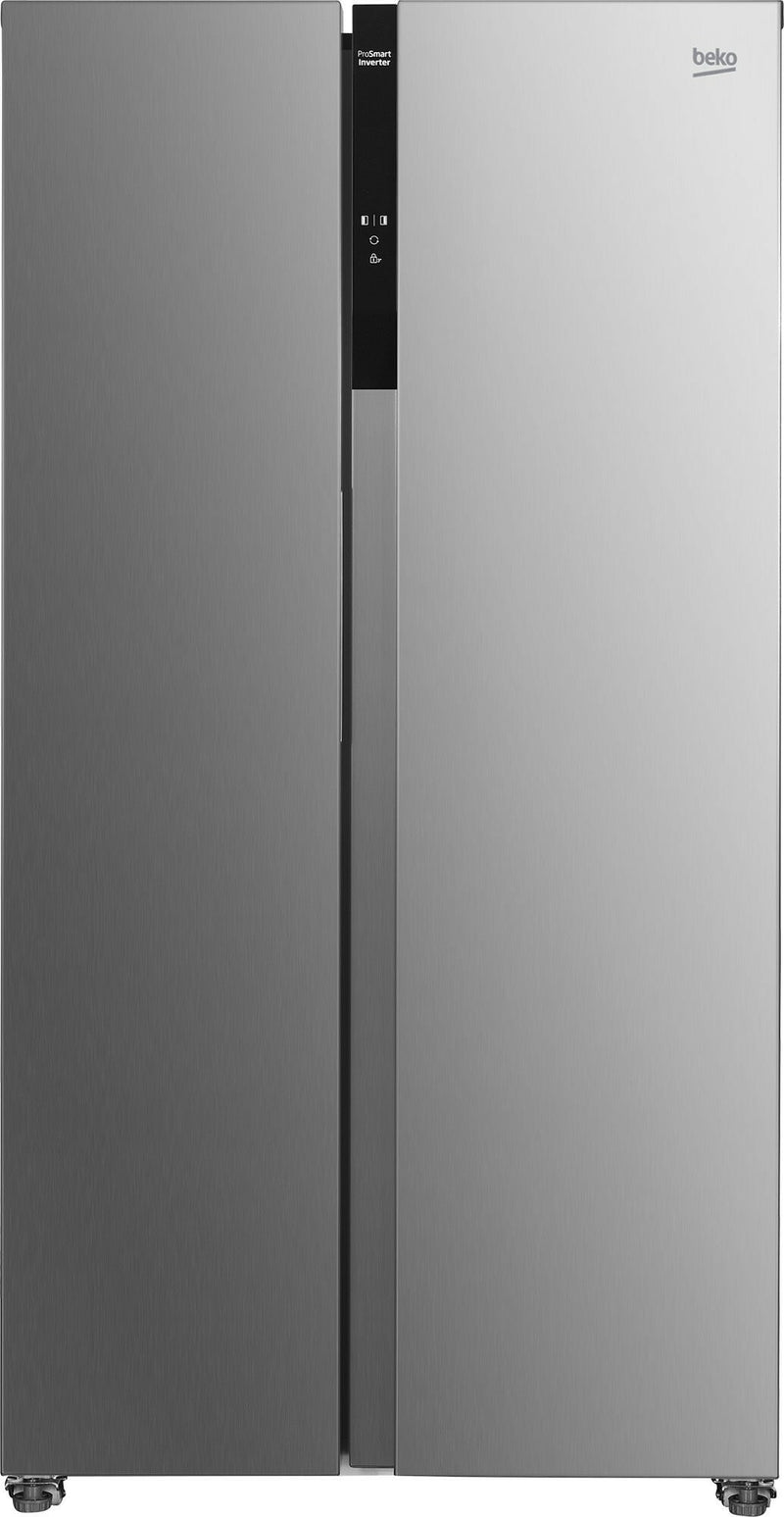 Beko GNO5323XPN frigorífico americano Independente 532 l D Aço in