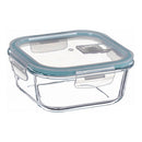RECIPIENTE DE ALIMENTOS QUADRADA HERMÉTICA DE BOROSILICATO DE 300