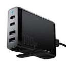 DESKTOP CHARGER 2XUSB-C 2XUSB-A 100W ESSAGER GAN (BLACK)