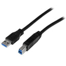 StarTech.com USB3CAB1M cabo USB 1 m USB 3.2 Gen 1 (3.1 Gen 1) USB