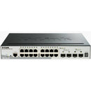SWITCH D-LINK 24-PORT 101001000BASE-T + 4-PORT SFP MANAGED METRO
