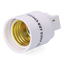 CONVERSOR G24D3 PARA E27, 2 PARA 230 V, BRANCO, Ø37 X 67 MM (EMBA