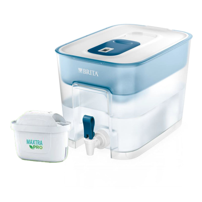 Brita Flow Filtro de água do distribuidor 8,2 l Azul, Transparent