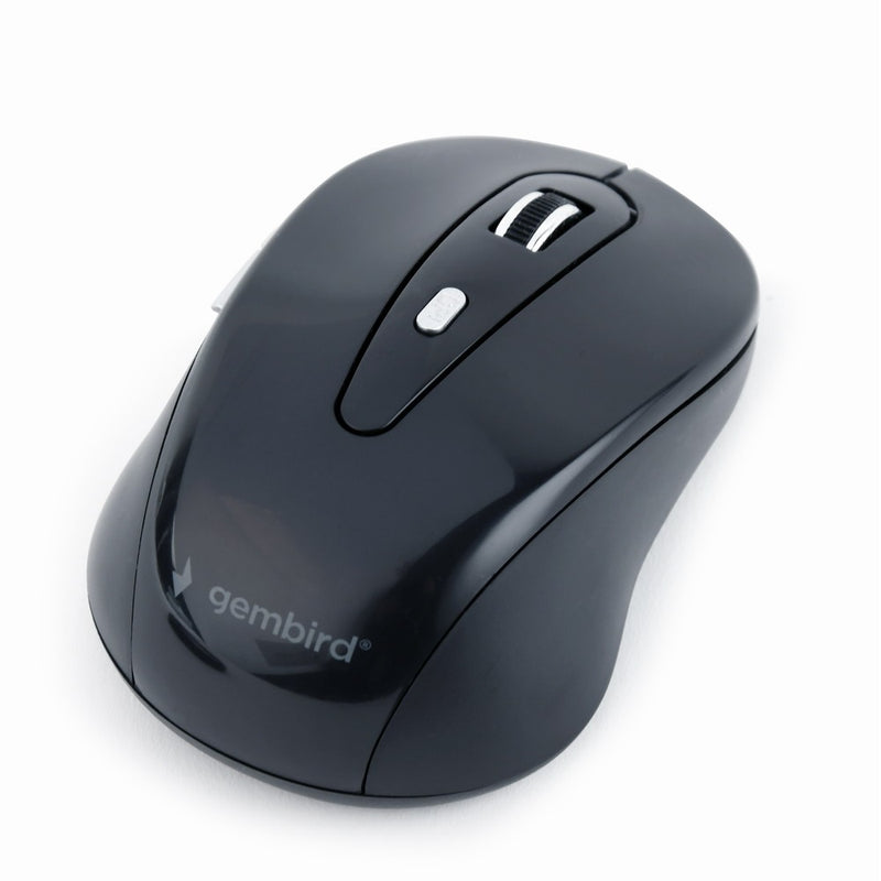 RATO GEMBIRD WIRELESS COMFORT 6 BOTÕES 1600DPI PRETO