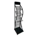 PORTA-REVISTAS COR PRETO 38X170,5X38CM EDM