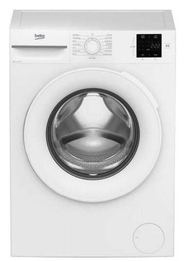 MÁQUINA DE LAVAR ROUPA BEKO BM1WFT3922W 9K 1200R