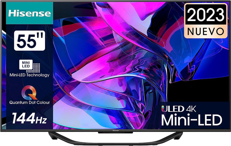 SMART TV HISENSE 55"MINI-LED 4K U7KQ