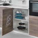 SUPORTE PARA TAMPAS ´´MANGO´´ 23X7X42CM METALTEX