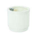 VASO AUTO-REGA COR BRANCO Ø22CM PLASTIKEN