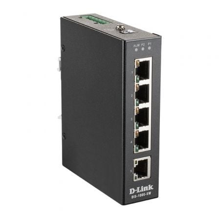 D-LINK SWITCH INDUSTRIAL 5 PORT UNMANAGED WITH 5X10100 BASET(X) P