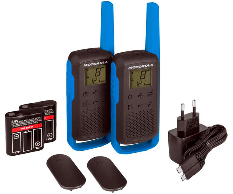 WALKIE TALKIES T62 BLACK BLUE