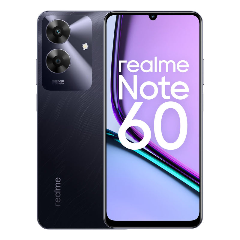 SMARTPHONE REALME NOTE 60 6/128 6.75" MARBLE BLACK