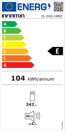 FRIGORÍFICO SEM CONGELADOR INFINITON CL242L14BEC 1P 143