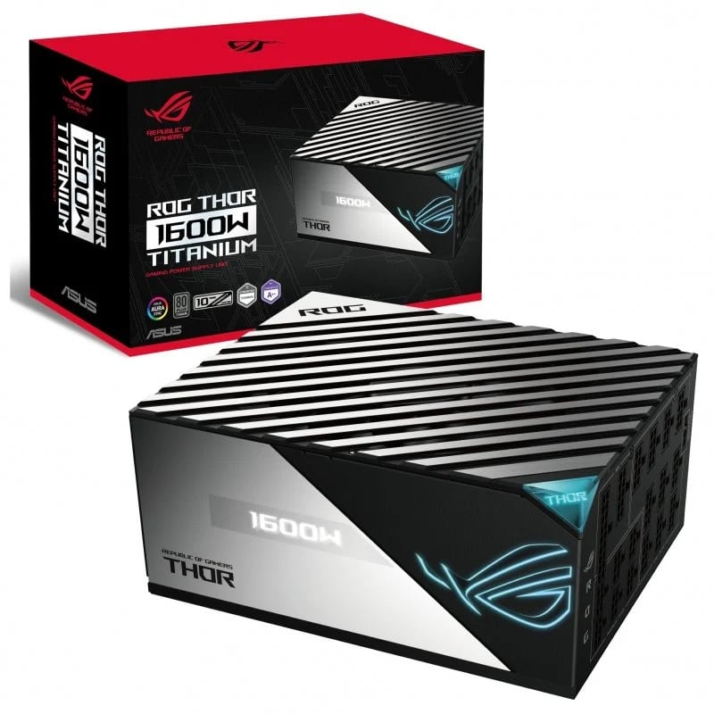 ASUS ROG THOR 1600W Titanium fonte de alimentação 20+4 pin ATX AT