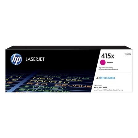 HP Toner LaserJet Original 415X Magenta de elevado rendimento