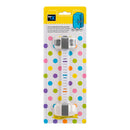 FECHO DE SEGURANÇA MULTIUSOS AJUSTAVEL BRANCO 5102-2-001 (BLISTER