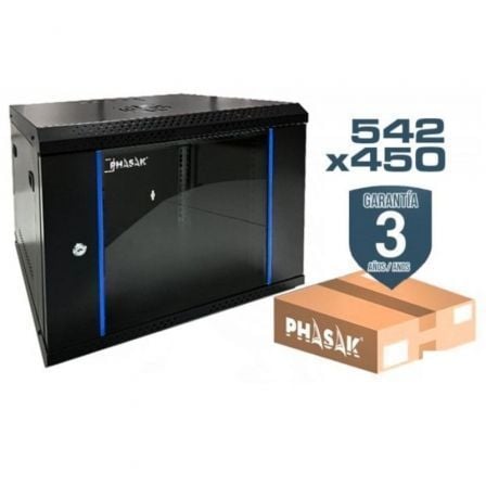 ARMÁRIO RACK DE PAREDE DESMONTADO PHASAK PHO 2220D 19"