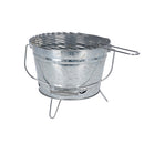 CHURRASQUEIRA DE ZINCO MODELO BARRIL Ø27CM BBQ