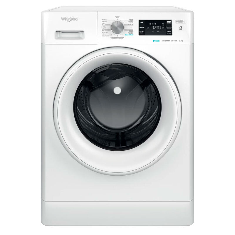 MÁQUINA DE LAVAR ROUPA WHIRLPOOL FFB9469WVSPT 9K 1400R