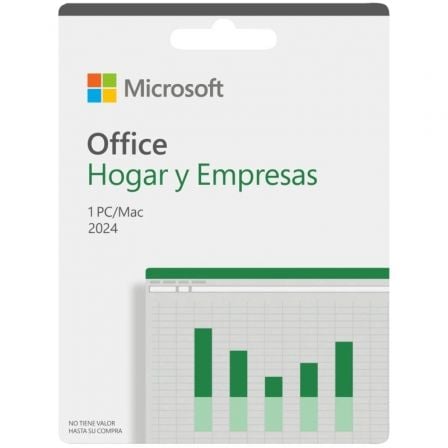 MICROSOFT OFFICE HOGAR Y EMPRESAS 2024 1 USUARIO LICENCIA PERPETU