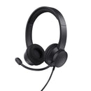 AURICULARES TRUST HS-260 CON MICRÓFONO USB NEGROS