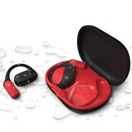 AURICULARES DEPORTIVOS BLUETOOTH PHILIPS TAA6709BK CON ESTUCHE DE