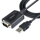 StarTech.com 1P3FPC-USB-SERIAL adaptador para cabos DB-9 USB Type